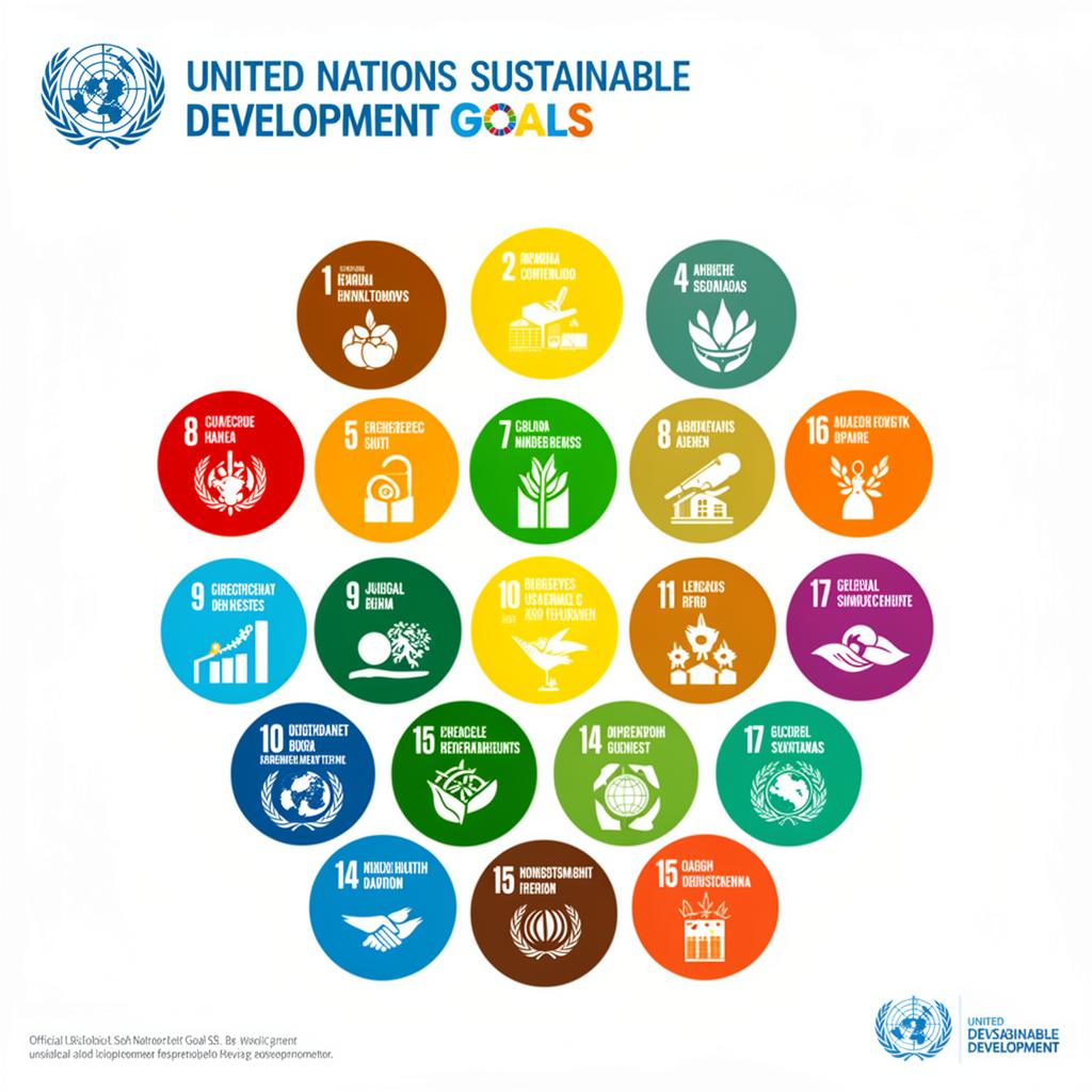 United Nations Sustainable Development Goals — 17 global goals for sustainable development
